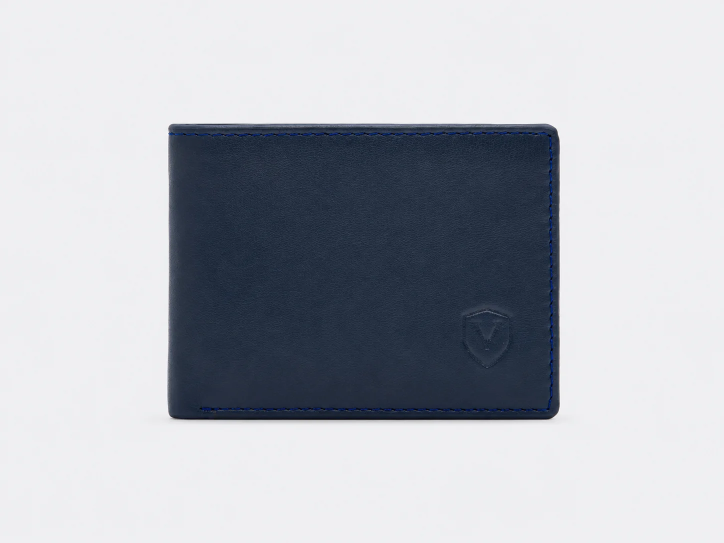 Cartera billetera azul