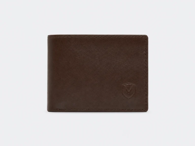 Cartera billetera marrón
