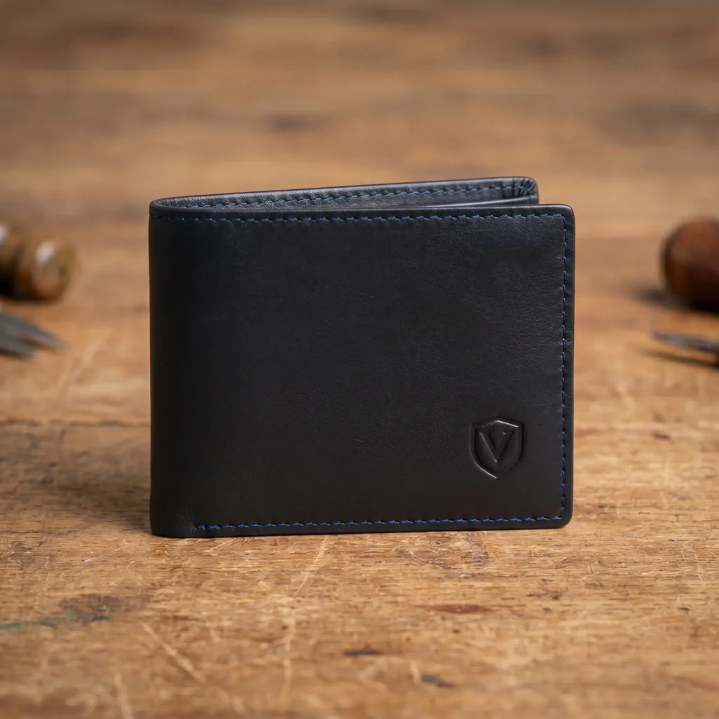 Cartera billetera negra