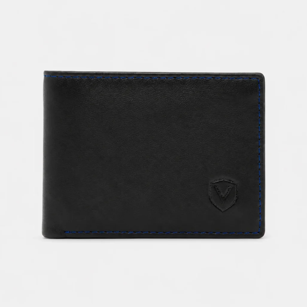 Cartera billetera negra