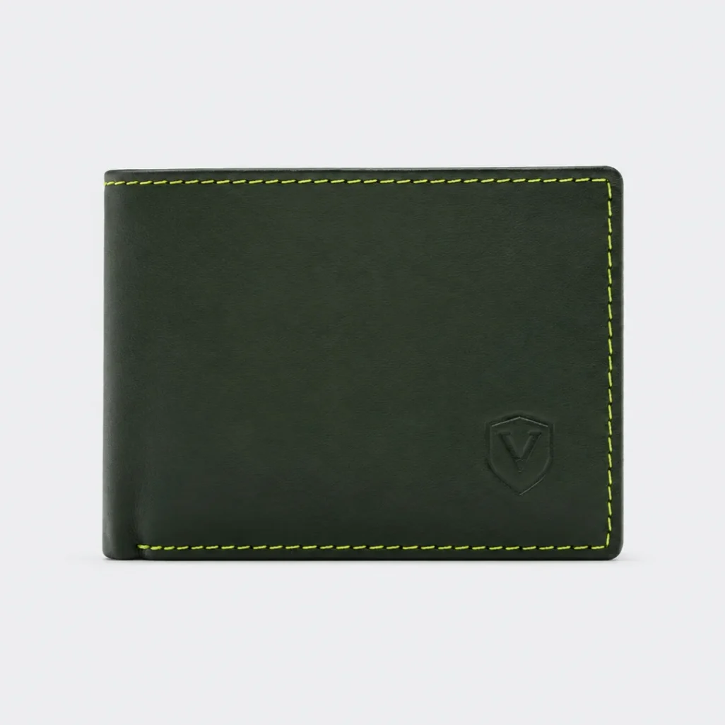 Cartera billetera verde