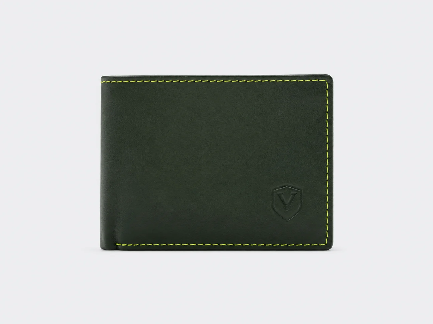 Cartera billetera verde